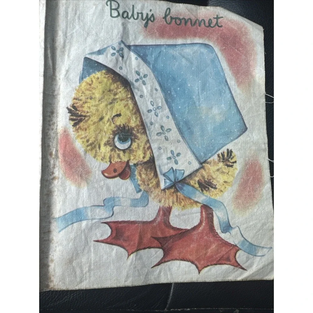 A Real Cloth Book - BABY - 1955 - Whitman publishing Company Scarce Cloth Book